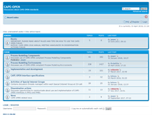 Tablet Screenshot of cape-open-forum.org
